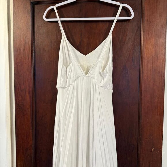 Handmade Bohemian Gauze Wedding Dress, XS - Picture 12 of 15